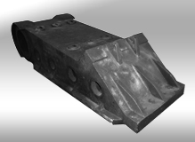 颚式破碎机：动颚