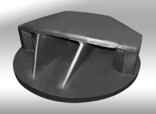 蝶阀DN2000 PN10蝶板